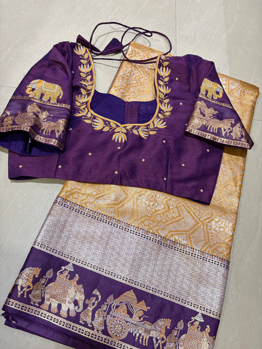 #kanchipattusaree #good quality #maggamwork