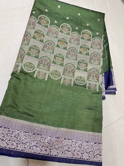 #tusserfabric #designersaree