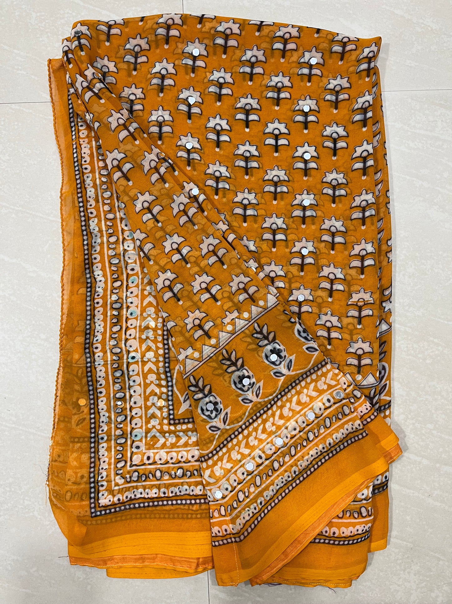 Georgette saree