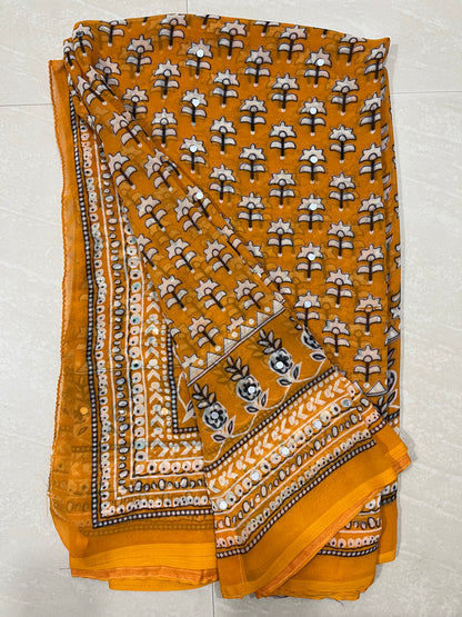Georgette saree