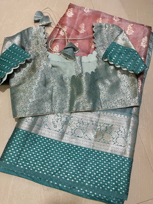 #banarasisaree #patternblouse