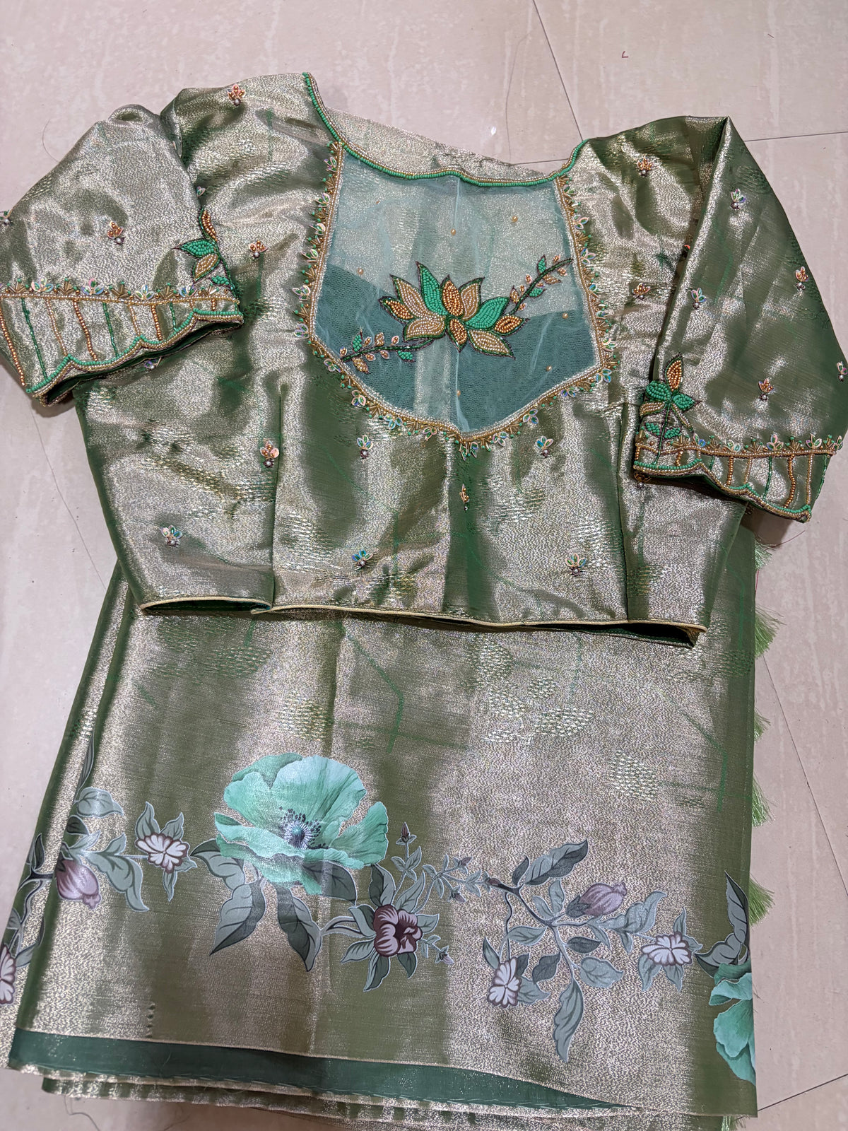 #tissuesaree #maggamblouse