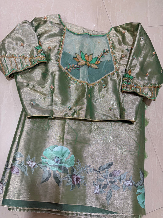 #tissuesaree #maggamblouse