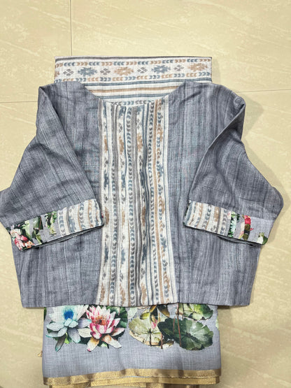 Leninsaree #patternblouse