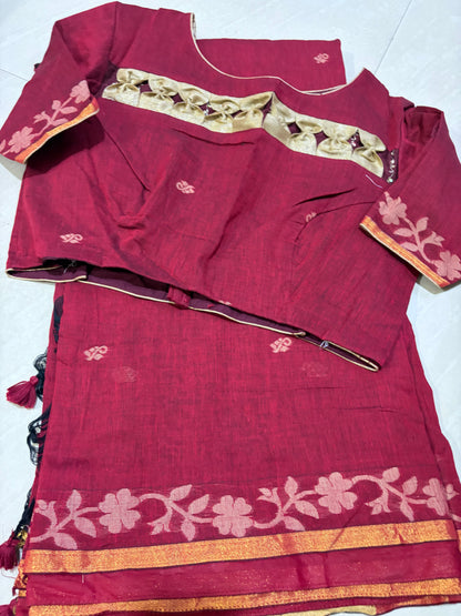 #jamdani saree #patternblouse
