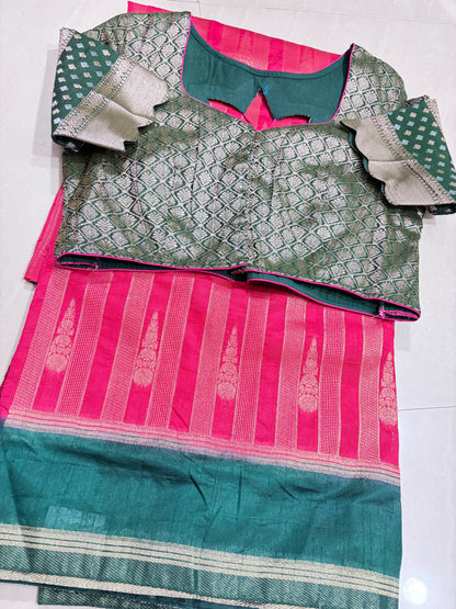 #chinniyasilksaree #patternblouse