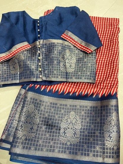 #jutesaree #masterstitching #patternblouse