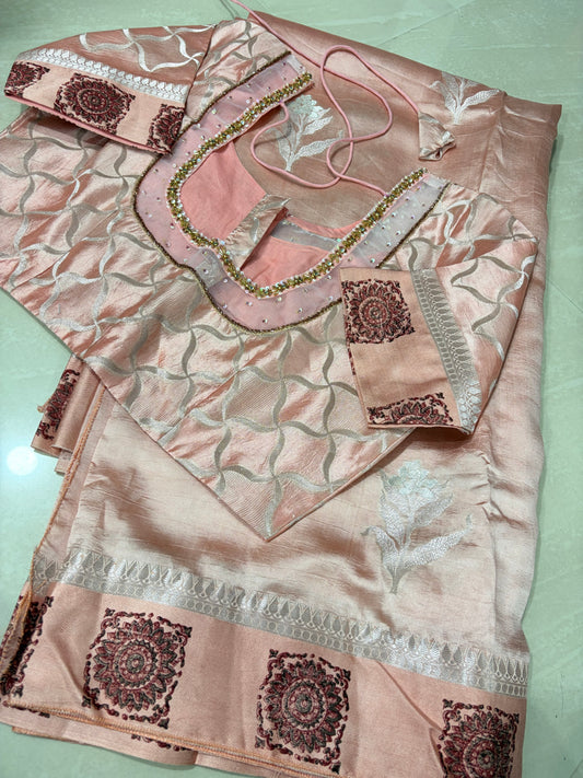 #pure mango #maggam blouse