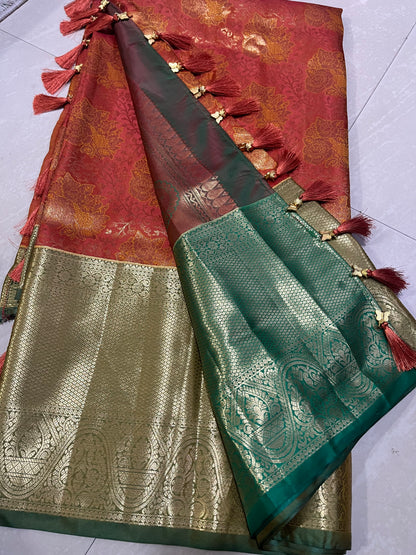 #kanchipattusaree #maggamblouse