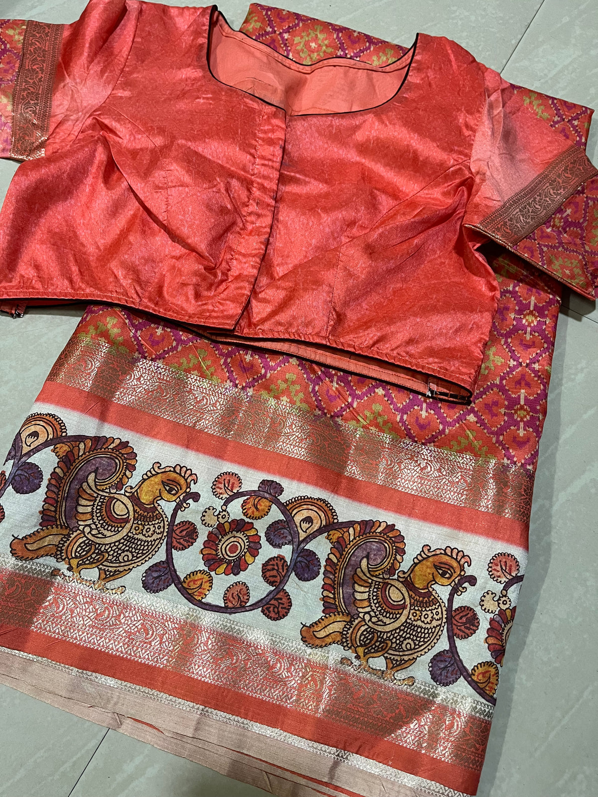 #patolasaree #patternblouse