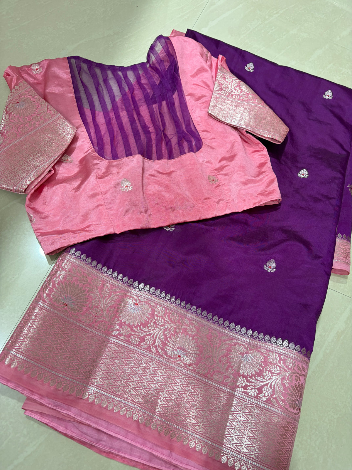 #fancysaree #patternblouse