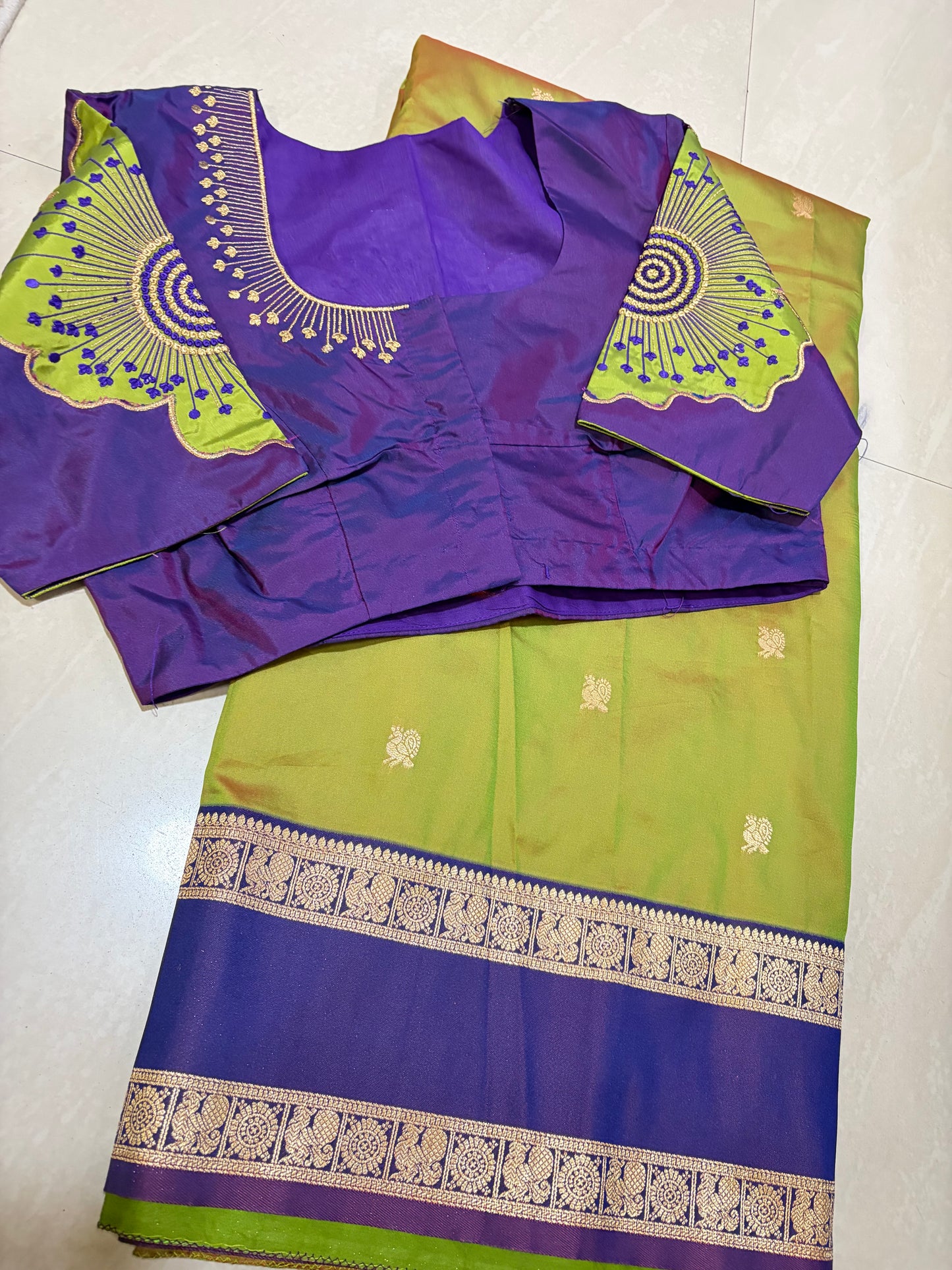 #softpattusaree #computerworkblouse