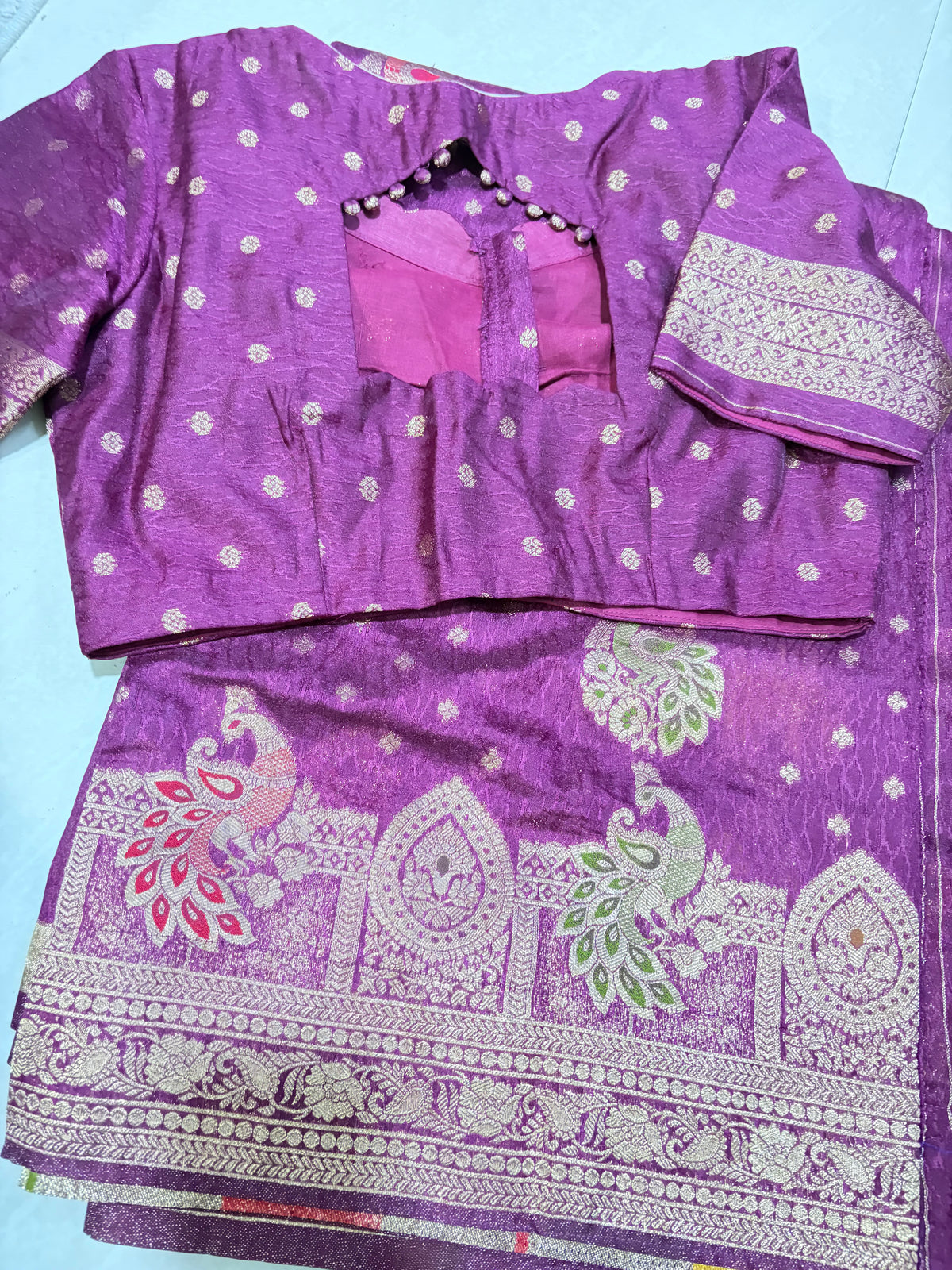 #banarassaree #patternblouse