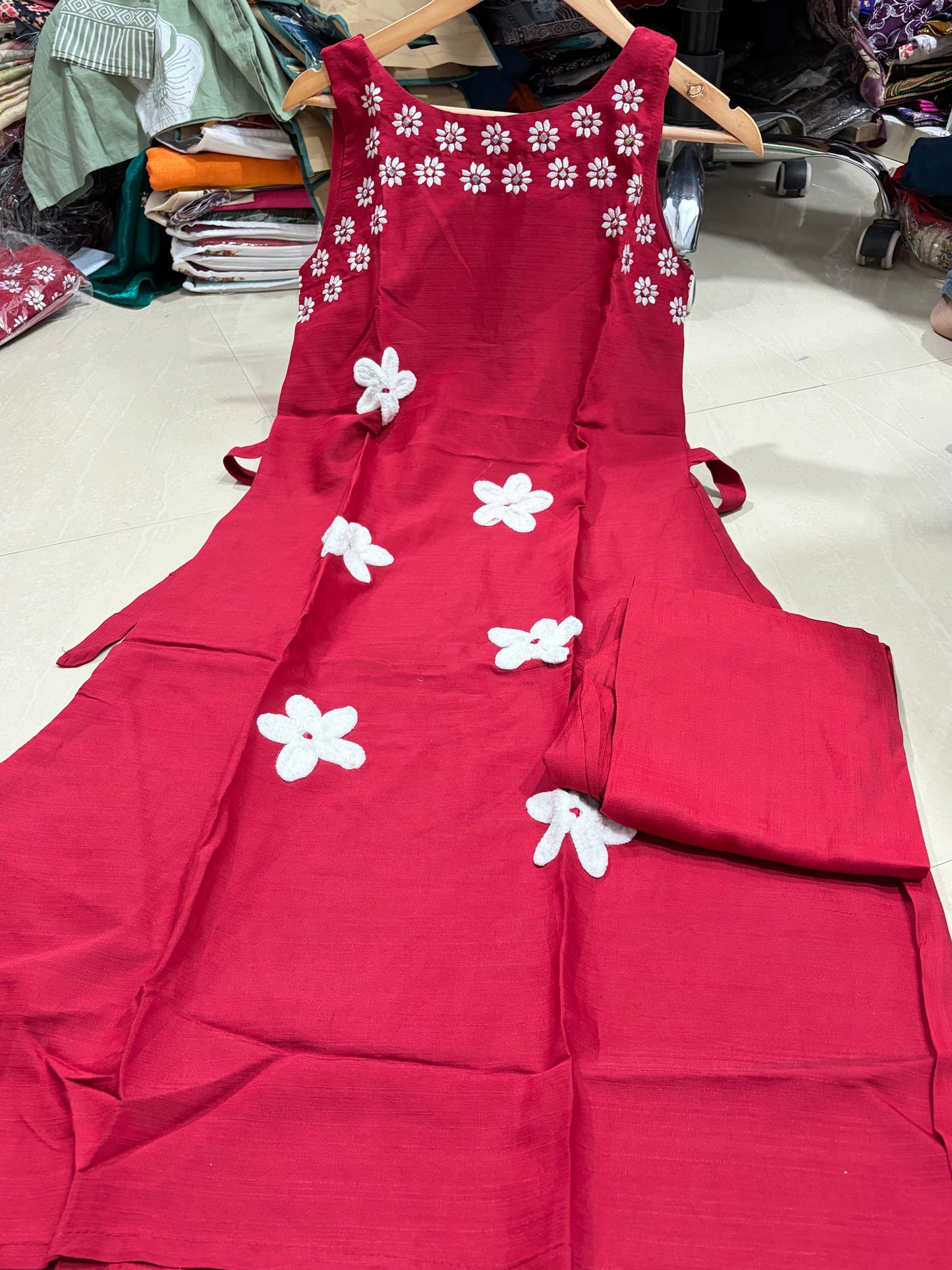 Stylish look #vichirasilkfabric #2piece set #elegantlook