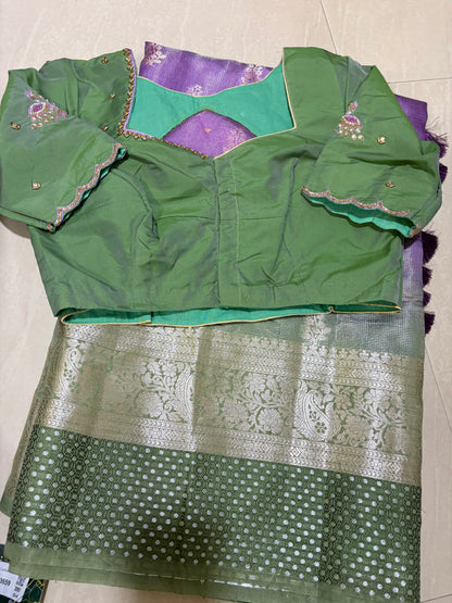#banarassaree #maggamblouse
