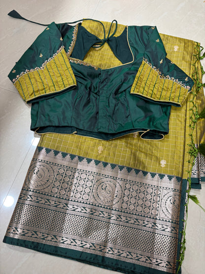 #kanchisoft pattu #maggamblouse