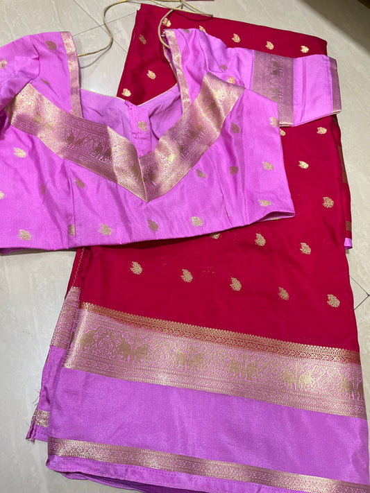 #mysoresilksaree #patternblouse