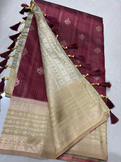 #kanchi softpattu #patternblousewith maggam