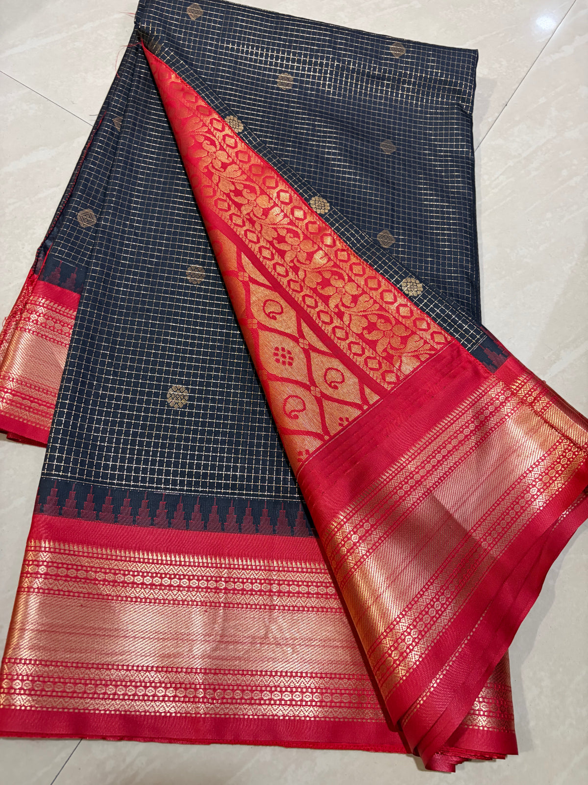 #gadwalsaree #blouse with maggam work