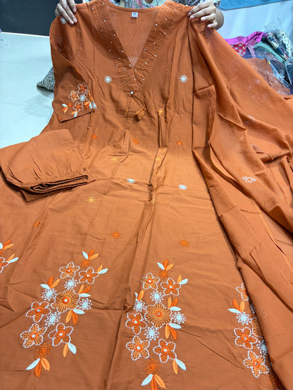 #Et1006 #mulcottondress #softfabric