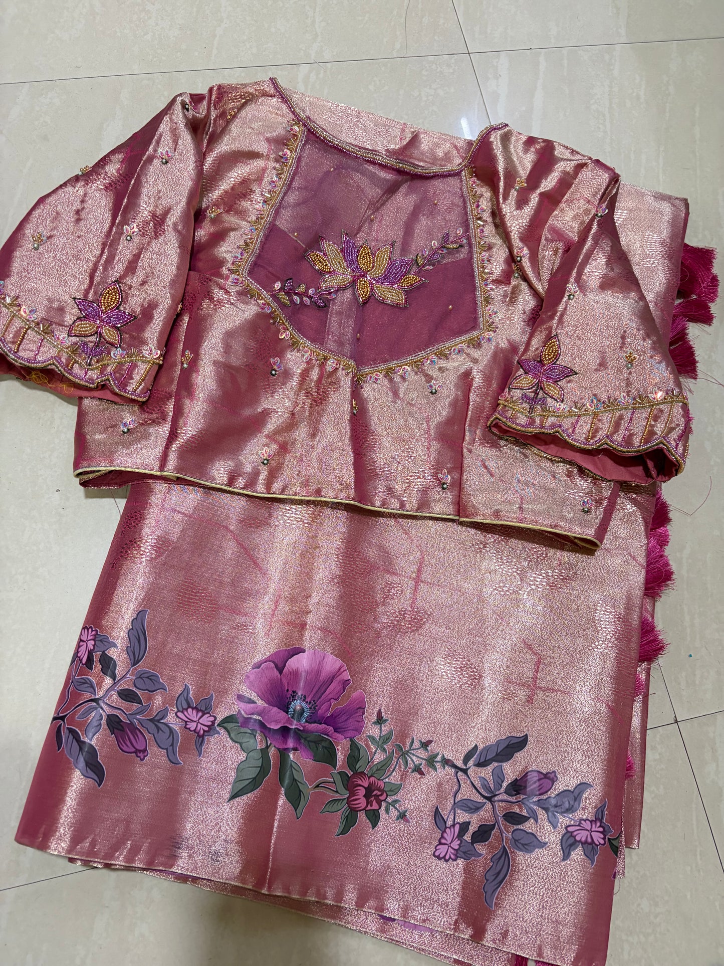 #tissuesaree #maggamblouse