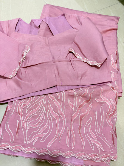 #soft mulchenderisaree #designersaree #blousewithpatternmaggam