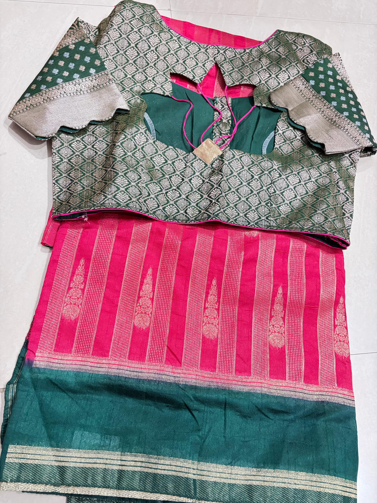#chinniyasilksaree #patternblouse