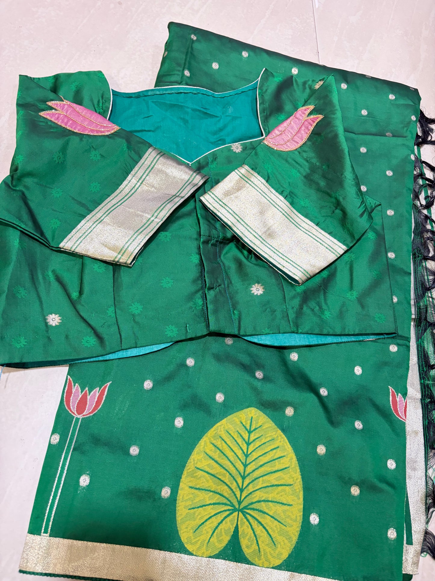 #softpattu saree #maggamblouse