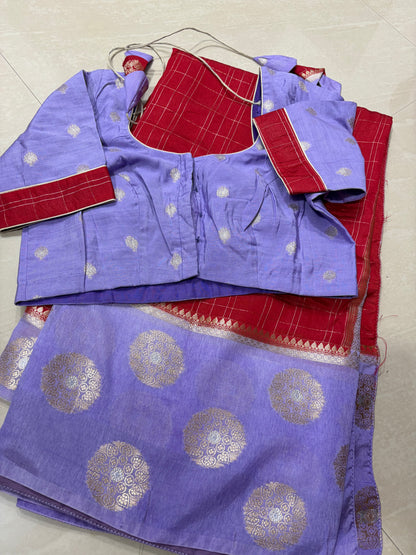 #matkasilksaree #patternblouse