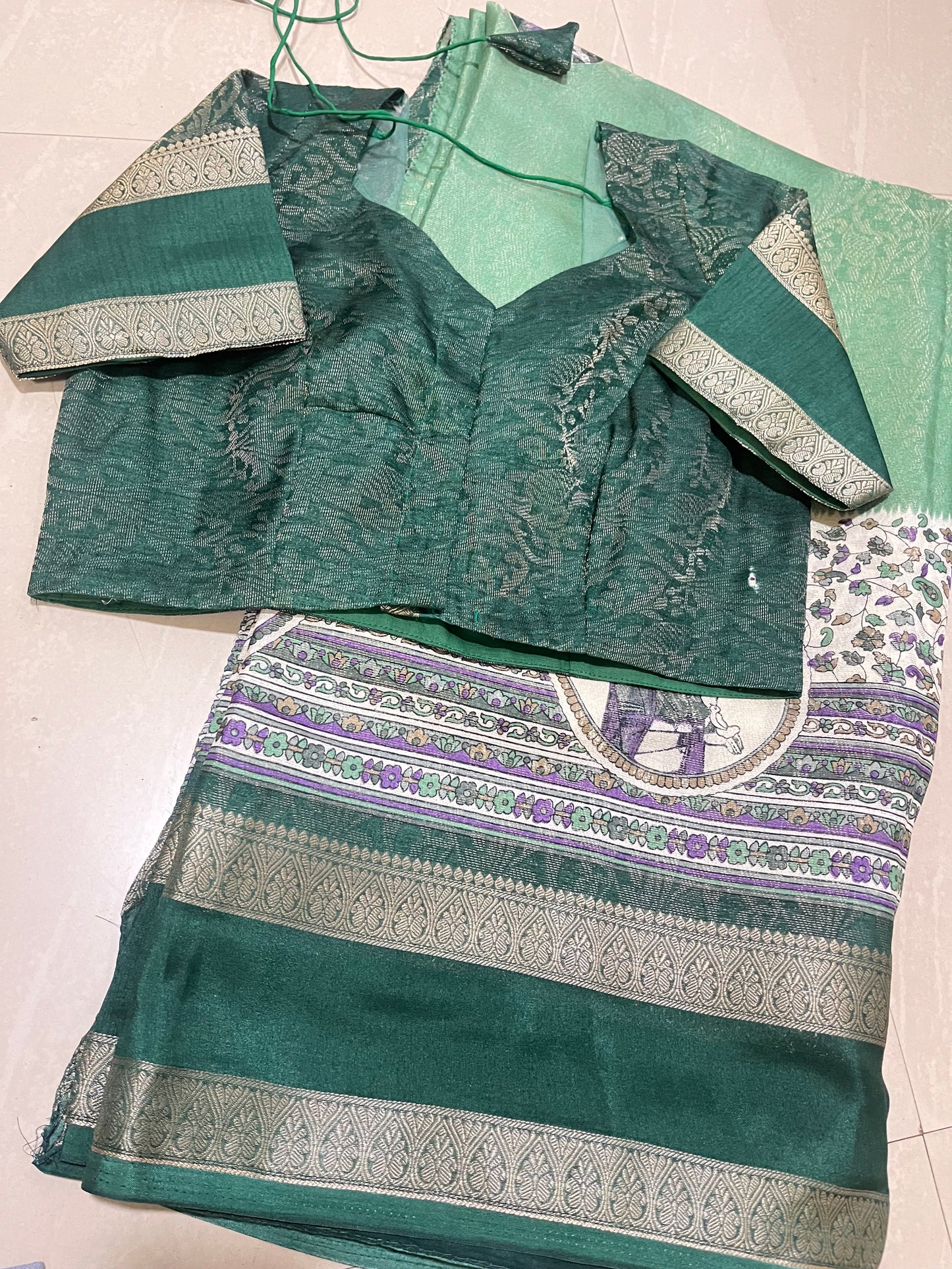 #georgettesaree #patternblouse