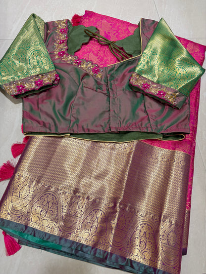 #dharmavarampattu #maggamwork blouse