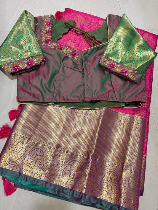 #dharmavarampattu #maggamwork blouse