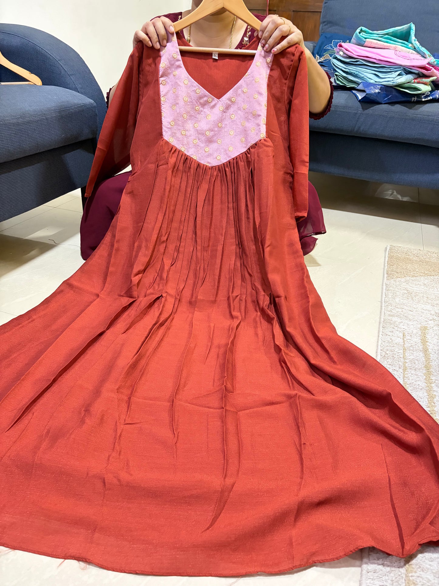 #georgettefrock