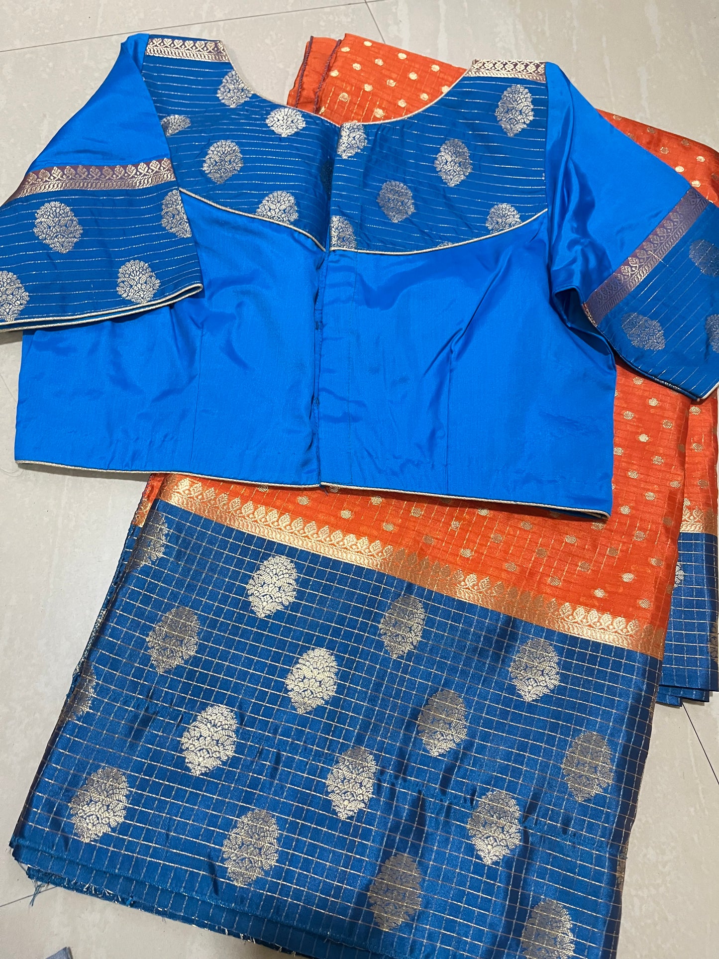 #softsilkpattusaree #alloverbutta #patternblouse