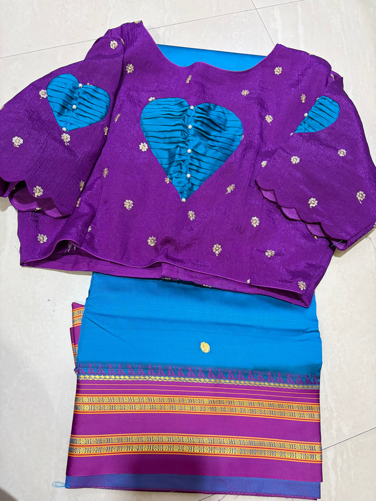 Narayanapet saree #petternblouse