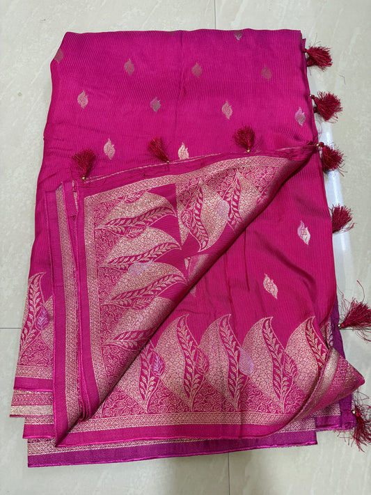 #mushroosilk #maggamwork with designer wear