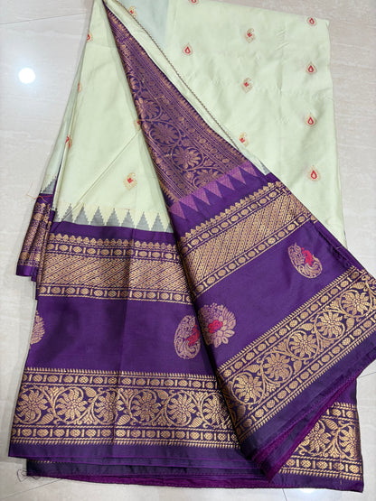 #gadwalsaree #goodquality #maggamwork withparttenblouse