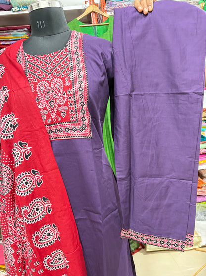 #Et1001 #cottondress #ajurakprint