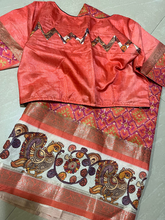 #patolasaree #patternblouse