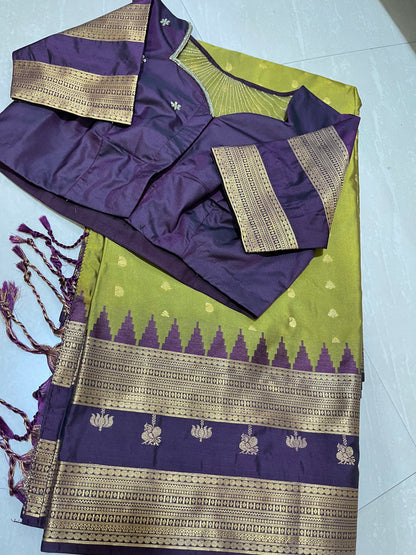 #kanchiliteweight saree #maggamworkdesign
