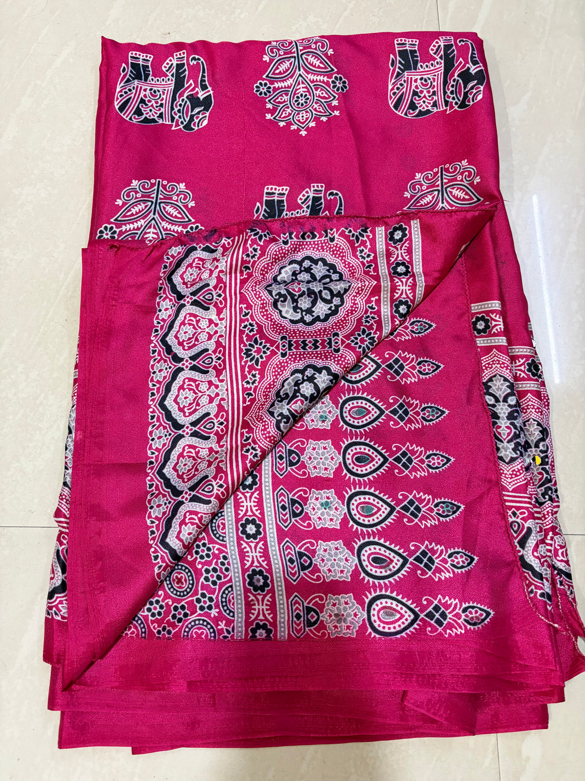 Patola Sare with mirror work