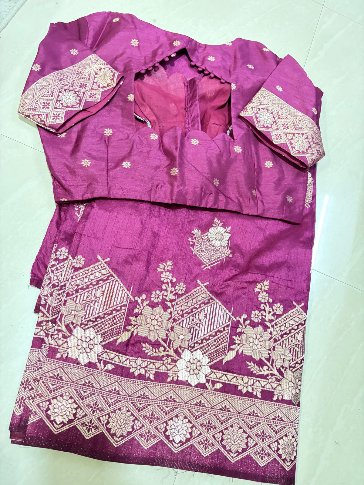 #banarassaree #patternblouse