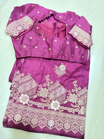 #banarassaree #patternblouse