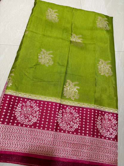 #mushroosilksaree #goodquality #maggamblouse