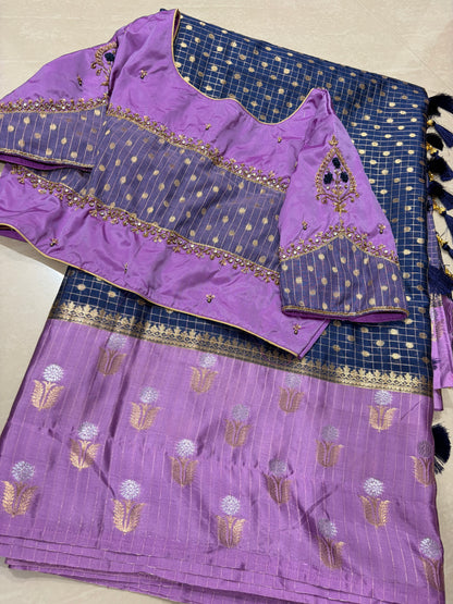 #softsilkpattu #maggamblouse