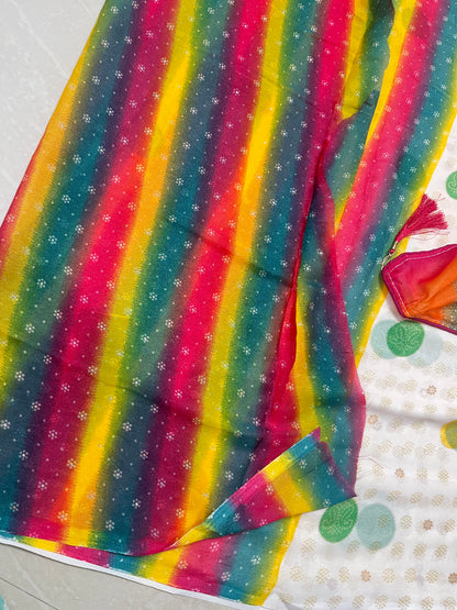 Queenmagic #glass Georgette sarees #uniquestyle