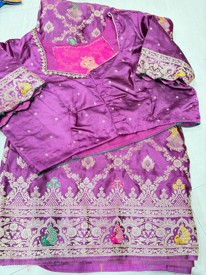 #banarassaree #mushroosilksaree