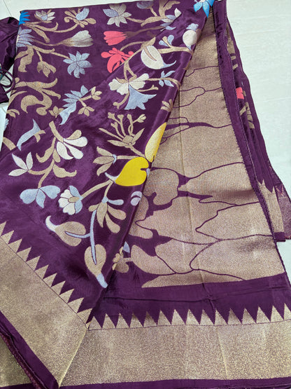 #banarassaree #mushroosilksaree