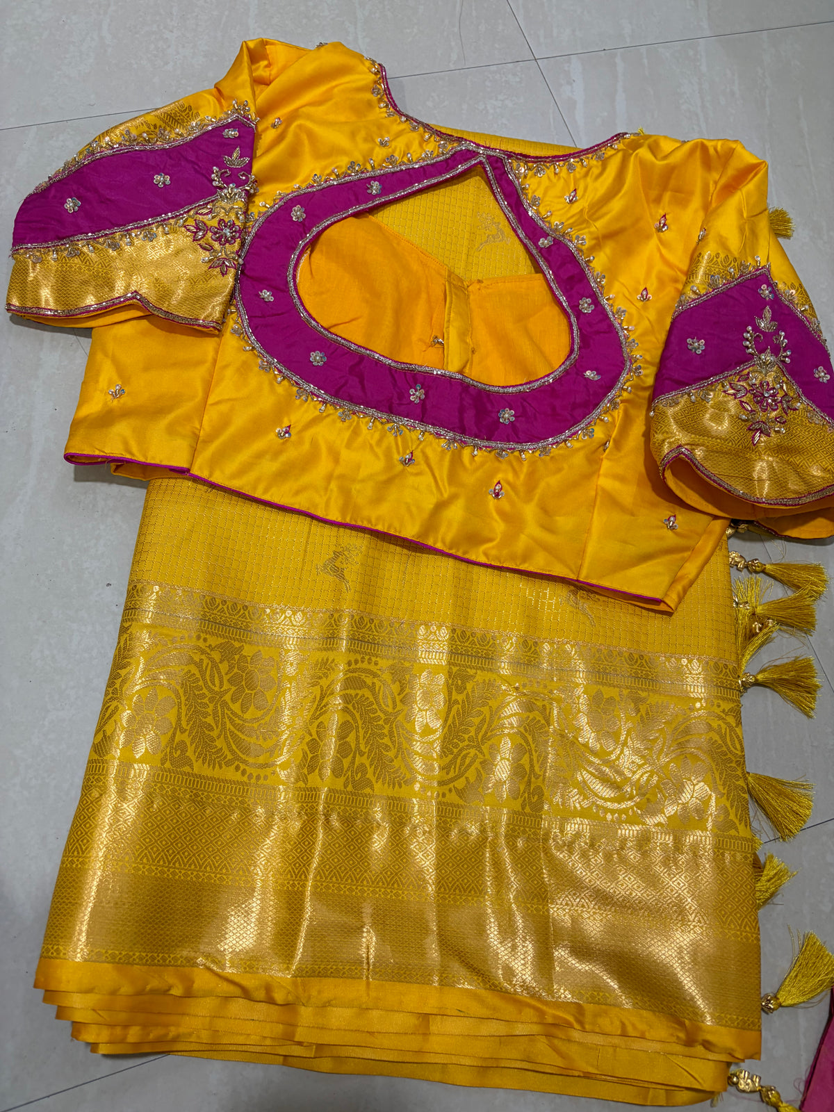 #kanchipattusaree #maggamblouse Designerwear