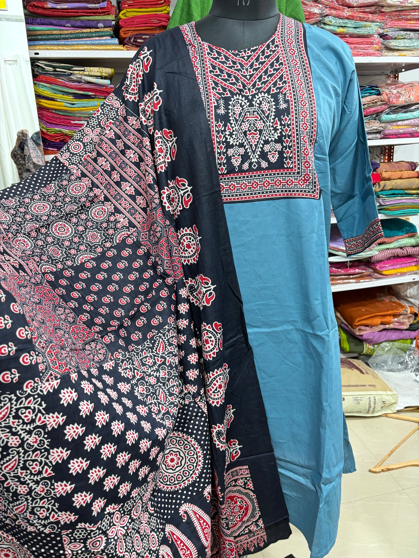 #ES1002 #cottondress #bhabucotton